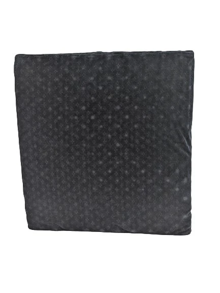 Posturetex Coccyx Cushion - Black Jacquard Velvet
