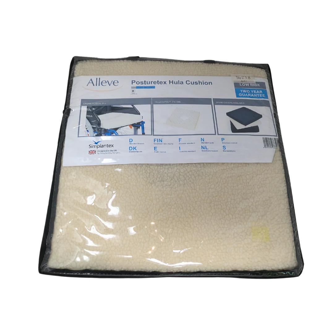 Posturetex Hula Cushion - Cream Fleece - Image 3