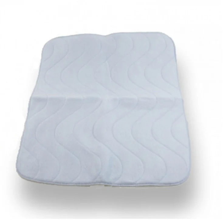 Quilted Top Chair Pad - Blue