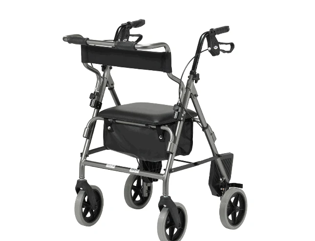 Rollator/Walker and Transit Chair Combination - Image 3