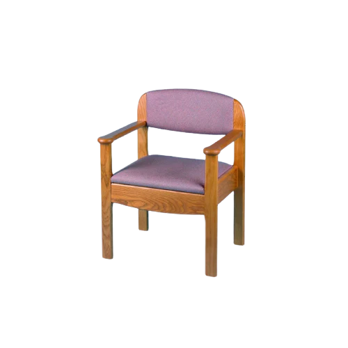 Royale Wooden Commode Chair - Image 3