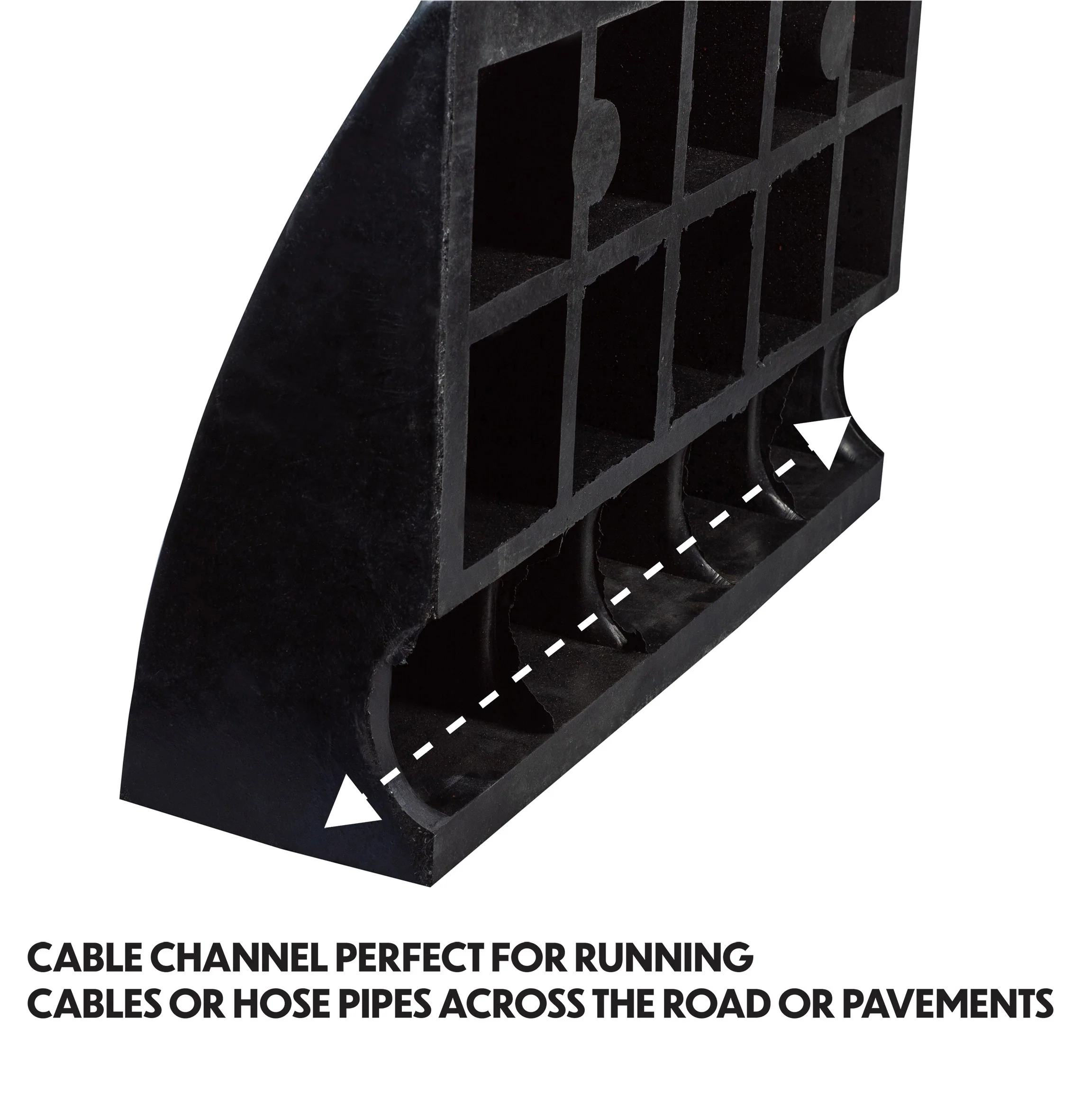 Rubber Kerb Ramp - 6 inches - Image 4