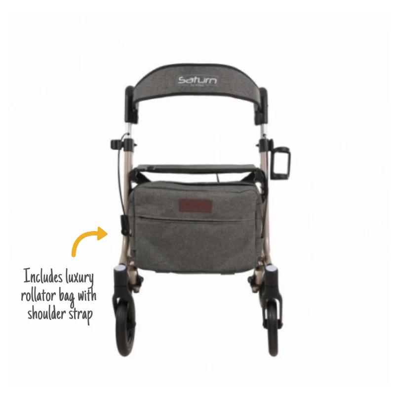 Saturn 4 Wheel Rollator/Walker - Image 4