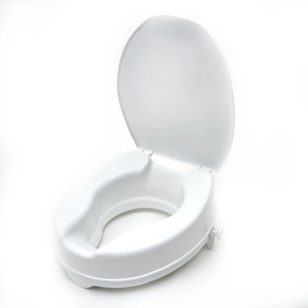 Savanah Raised Toilet Seat - With or Without Lid - 6 inches - Image 5