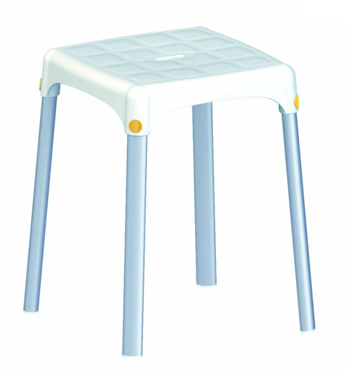 Square Shower Stool