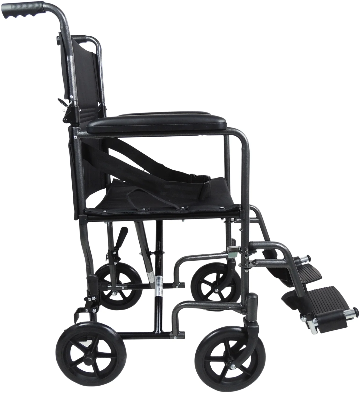 Steel Compact Transport Wheelchair - Image 6