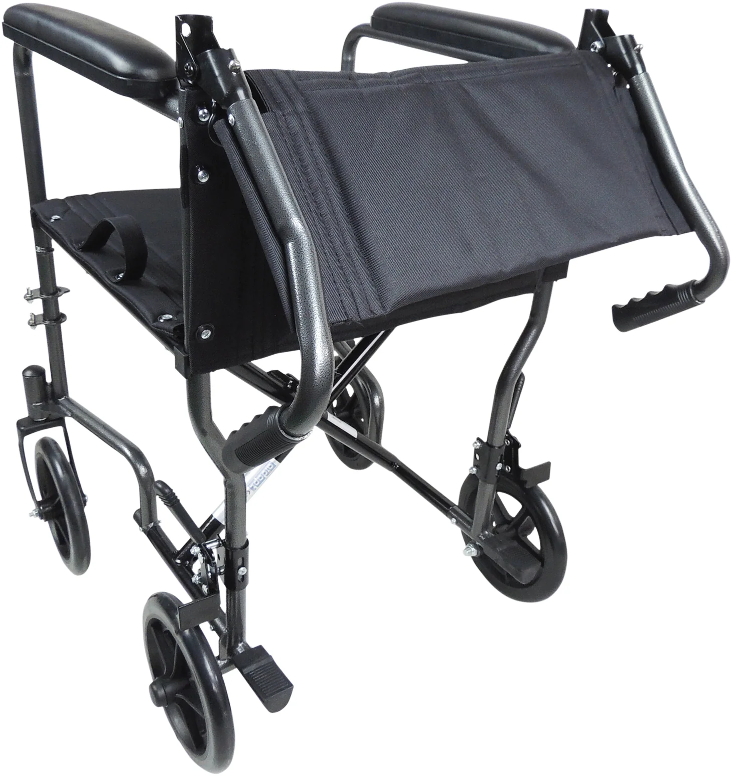 Steel Compact Transport Wheelchair - Image 7