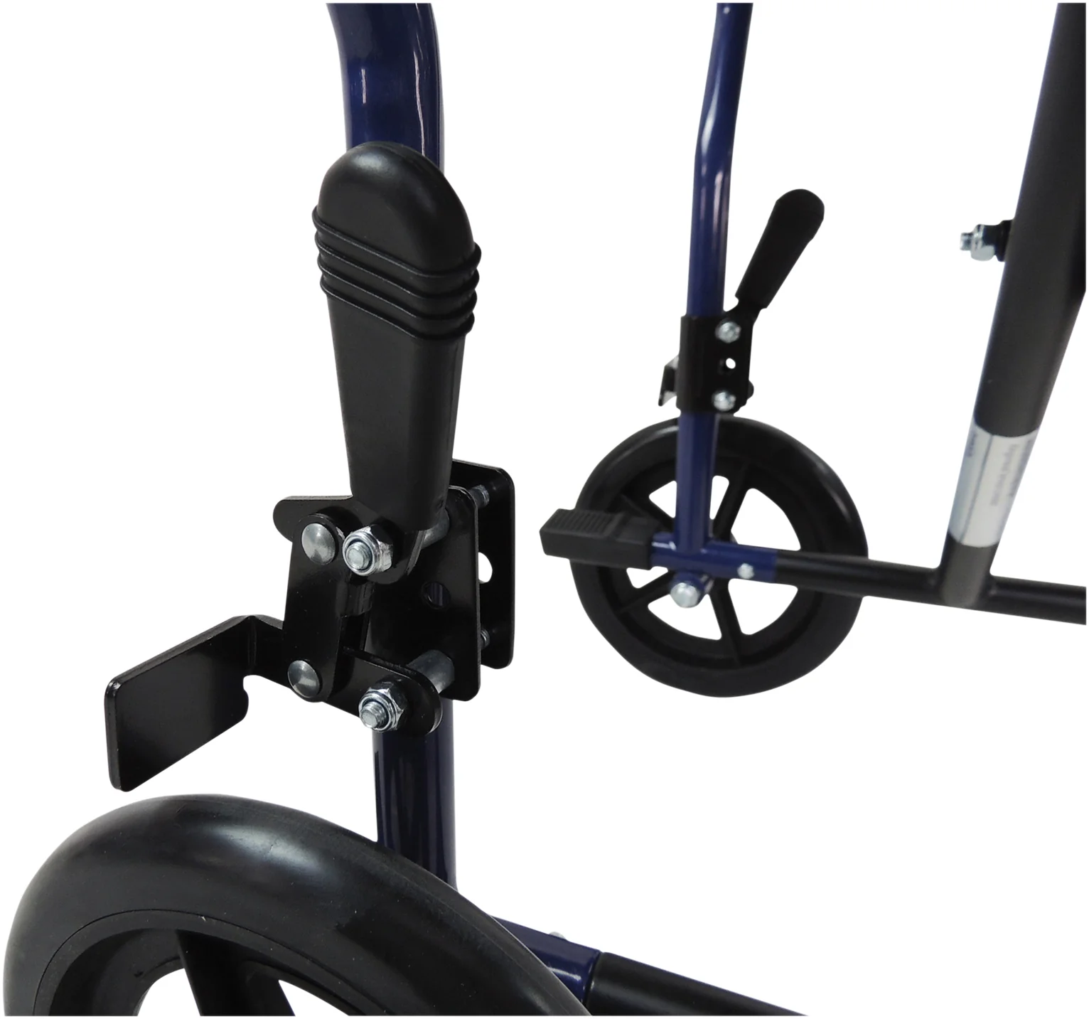 Steel Compact Transport Wheelchair - Image 9