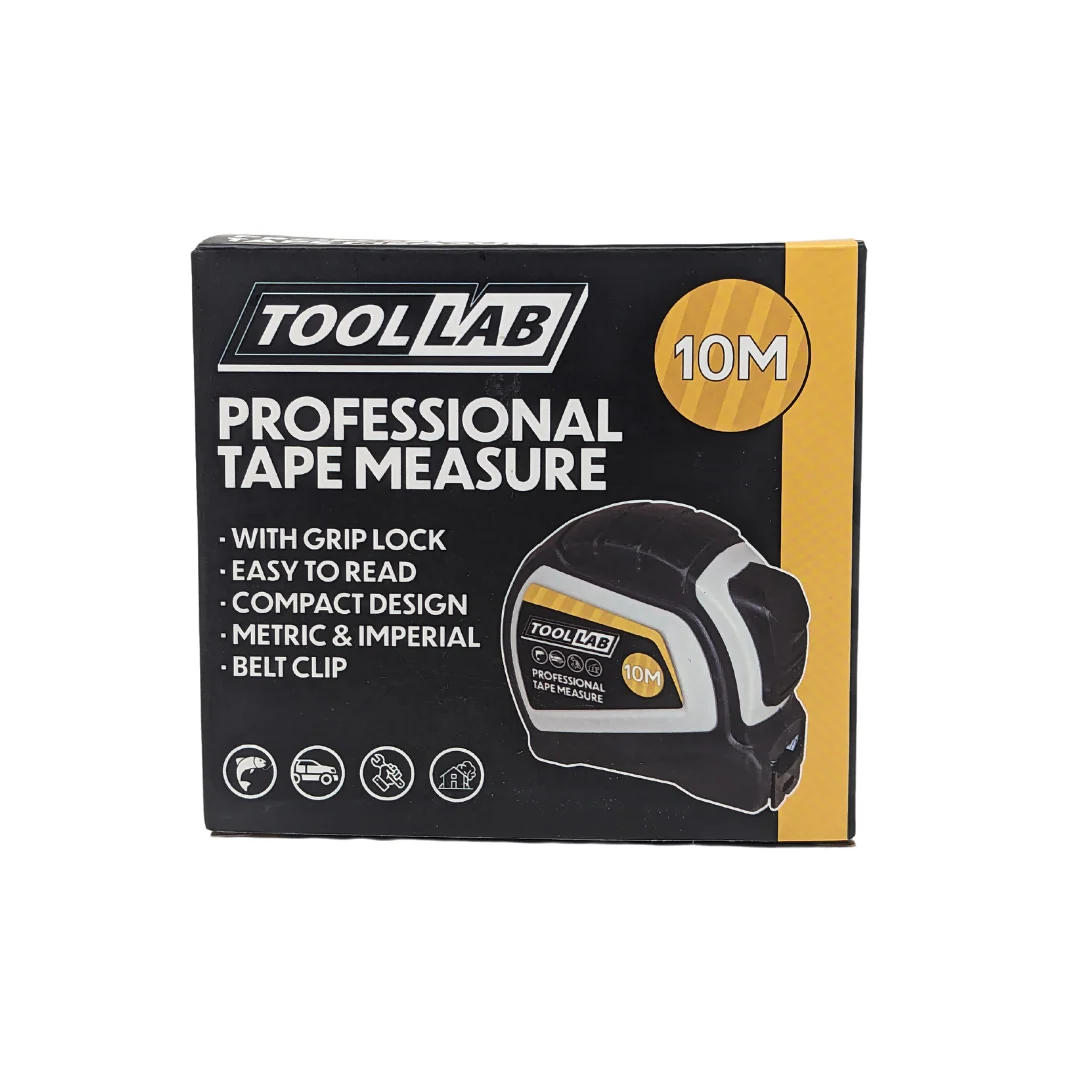 ToolLab Tape Measure with Large Numbers - Image 2