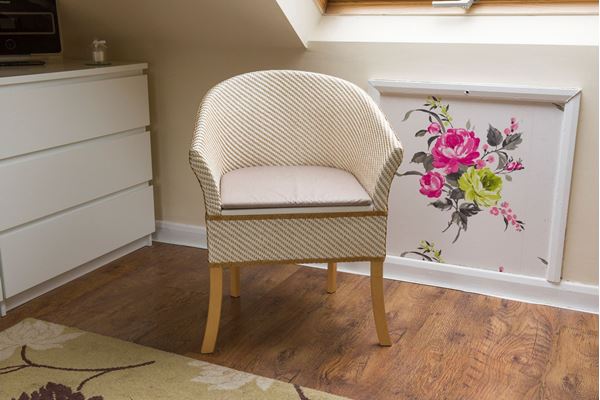Derby Basketweave Commode Chair - Image 2