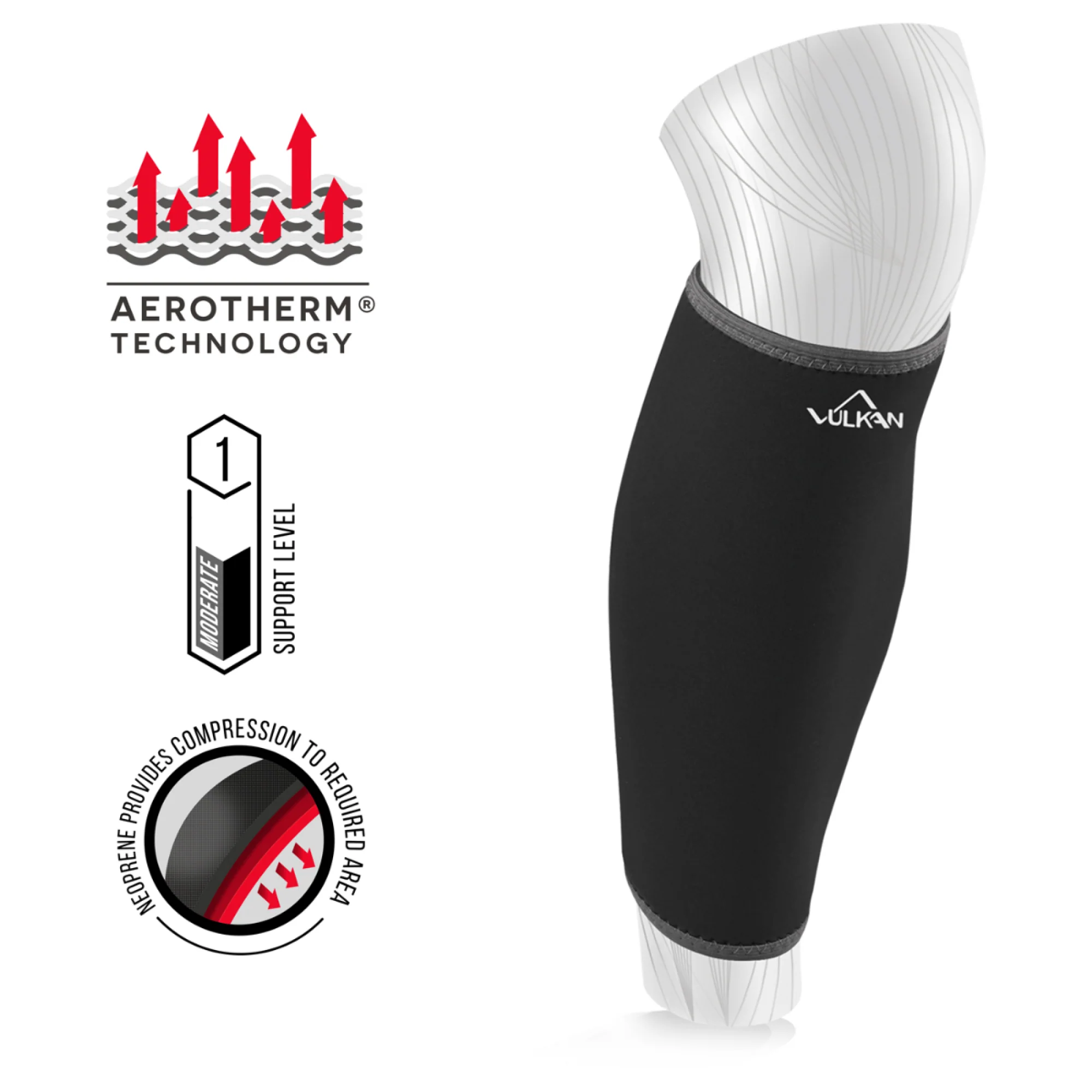 Vulkan Classic Shin & Calf Support - Image 5