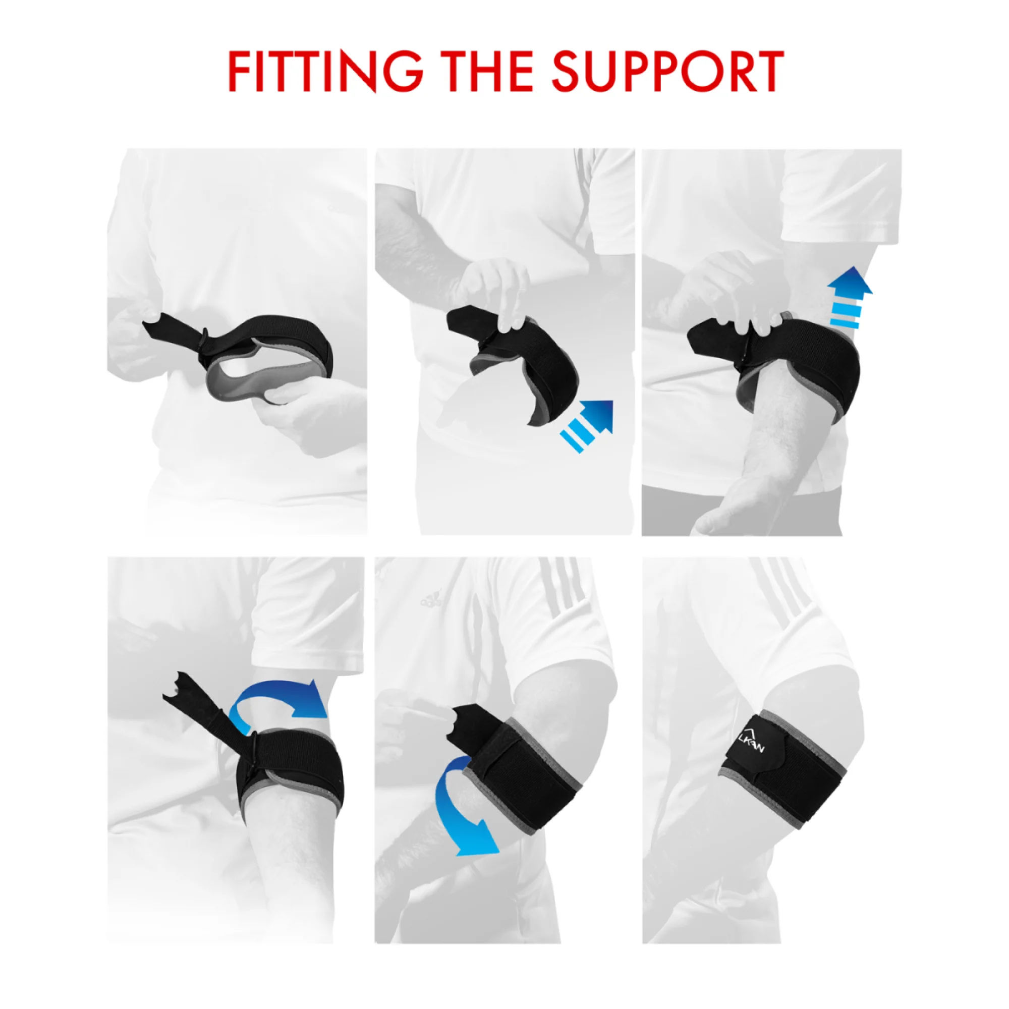 Vulkan Neoprene Tennis Elbow Strap - Image 2