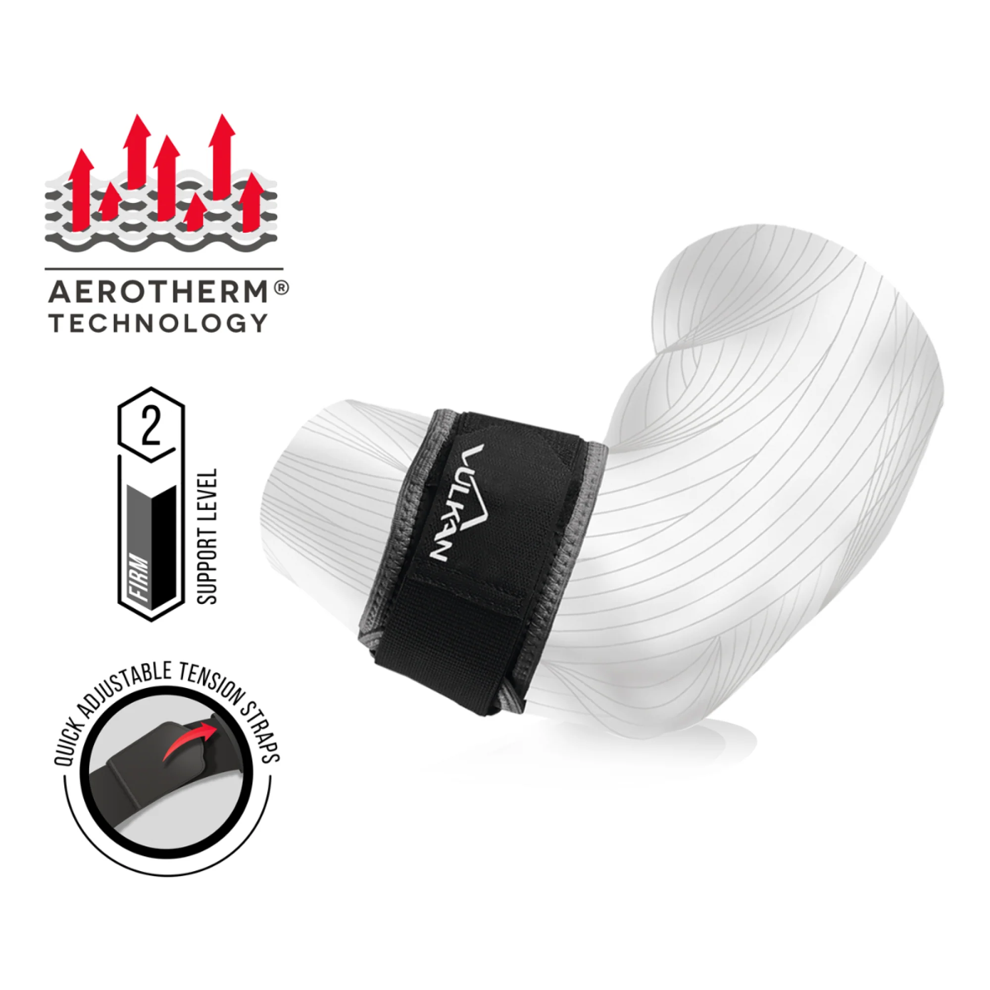 Vulkan Neoprene Tennis Elbow Strap - Image 5