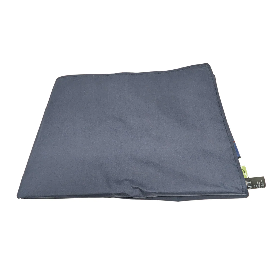 Water Resistant Cosy Fleece Blanket – Blue Tartan - Image 3