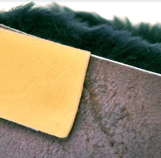 Wool Pile Fleece Heel Protectors - Image 3